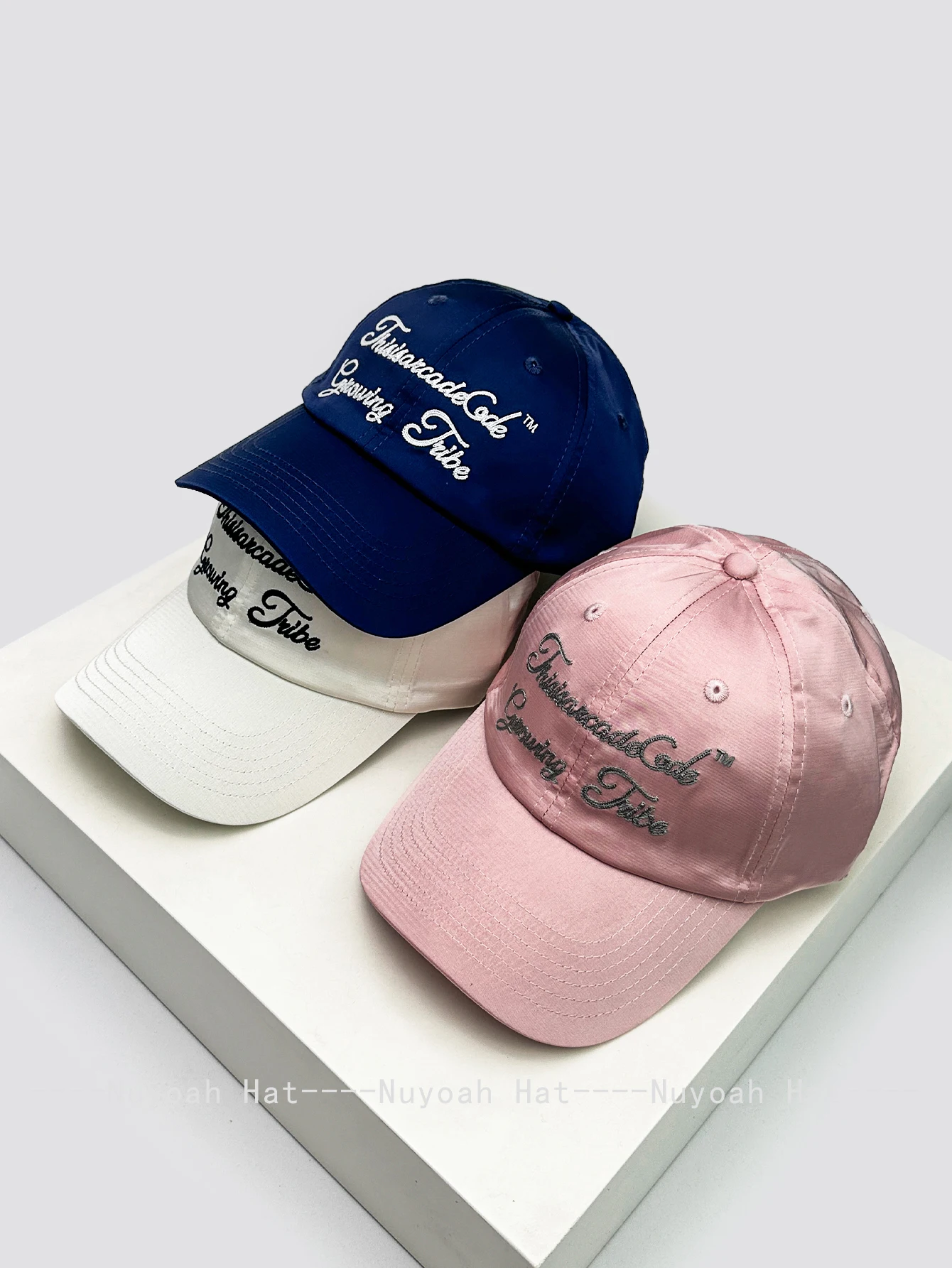 

Spring and summer new quick-drying letter embroidered baseball hat men's and women's street trend versatile cap