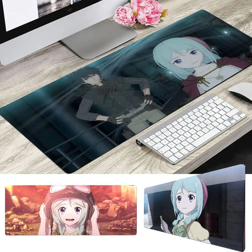 Cagaster Of An I-Insect Cage لوحة ماوس أنيمي غير قابلة للانزلاق مناسبة لأجهزة الكمبيوتر المكتبية وأجهزة الكمبيوتر المحمولة والألعاب الرياضية الإلكترونية حصير مكتبي XXL لوحة المفاتيح #2