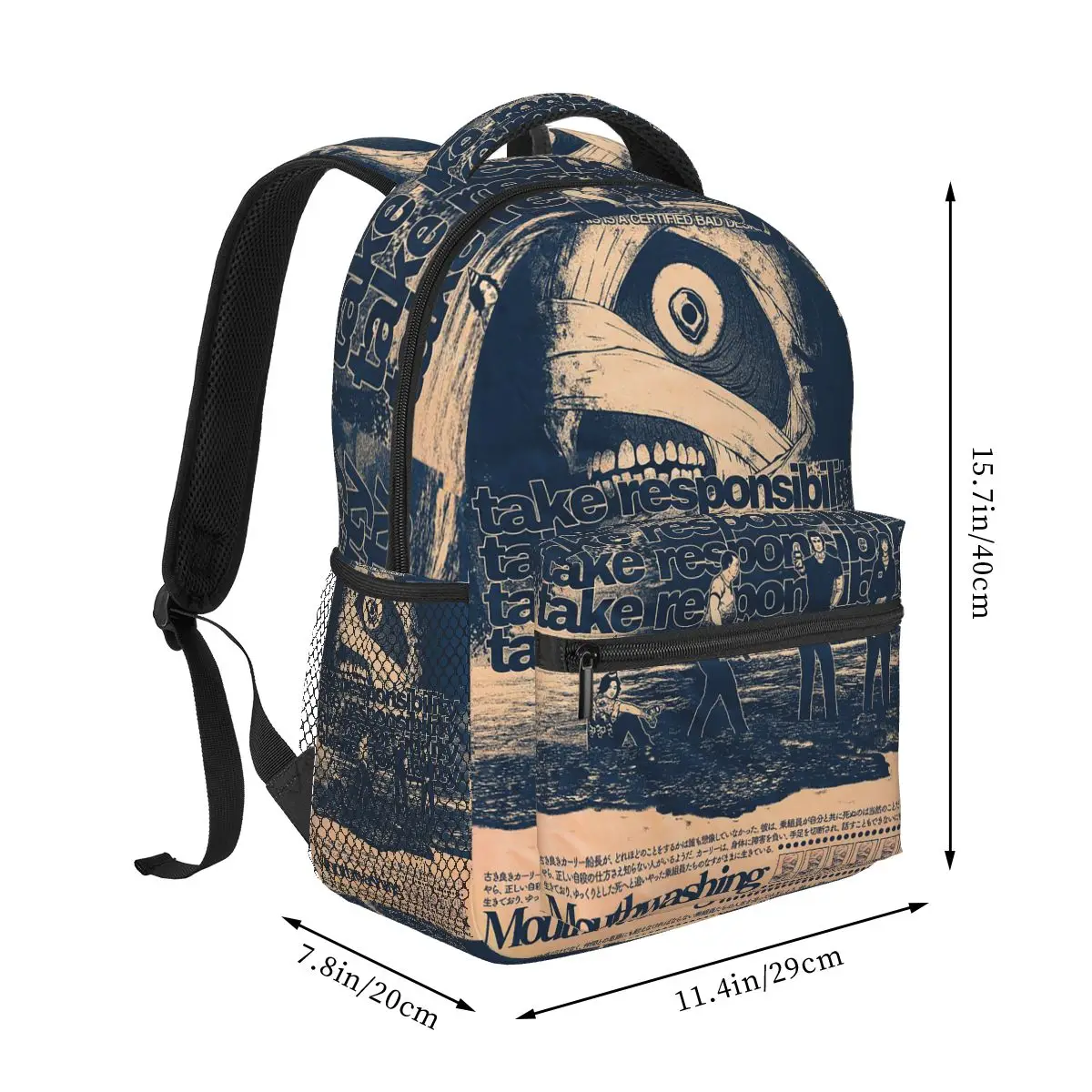 Come To Daddy Game Mouthwashing Merch Backpacks Boys Girls Bookbag Children School Bags Cartoon Kids Rucksack Shoulder Bag