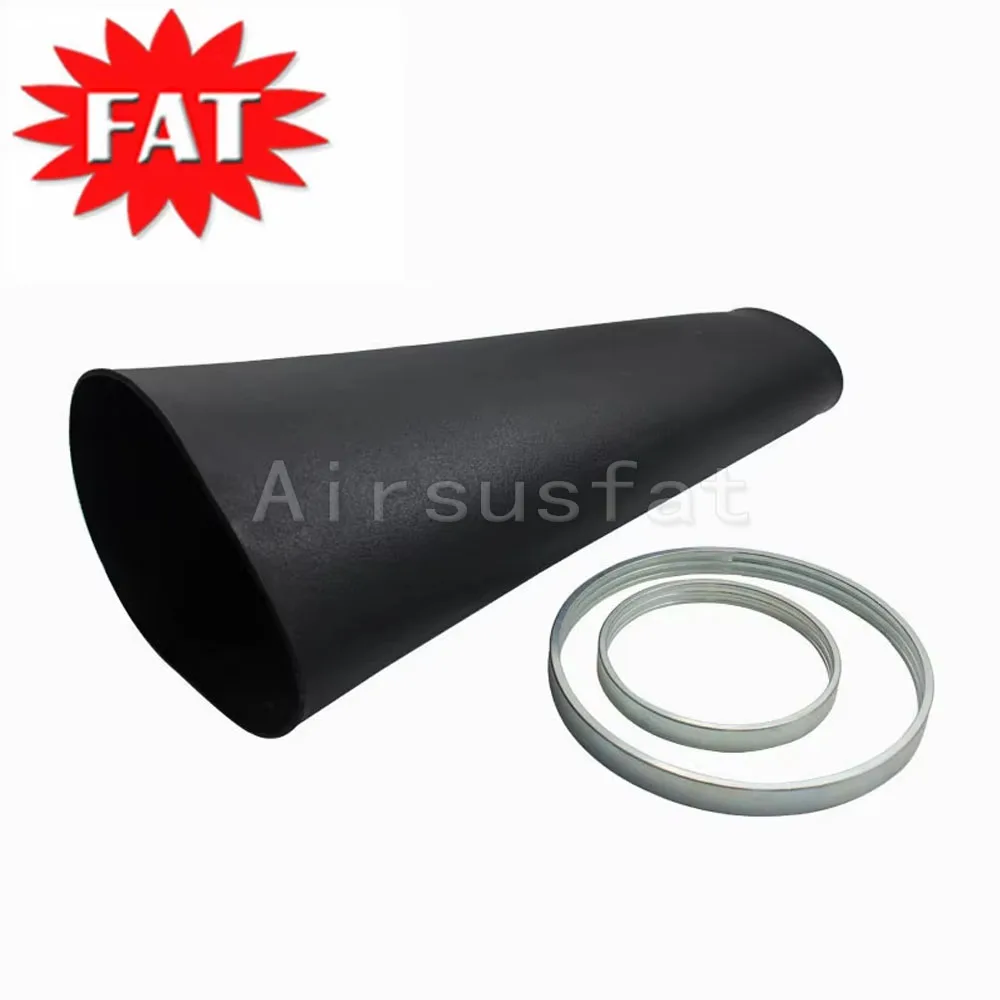 Airsusfat Front Air Suspension Spring Rubber Sleeve & Crimping Rings For Range Rover L322 2002-2009 RNB000740G RNB000750G