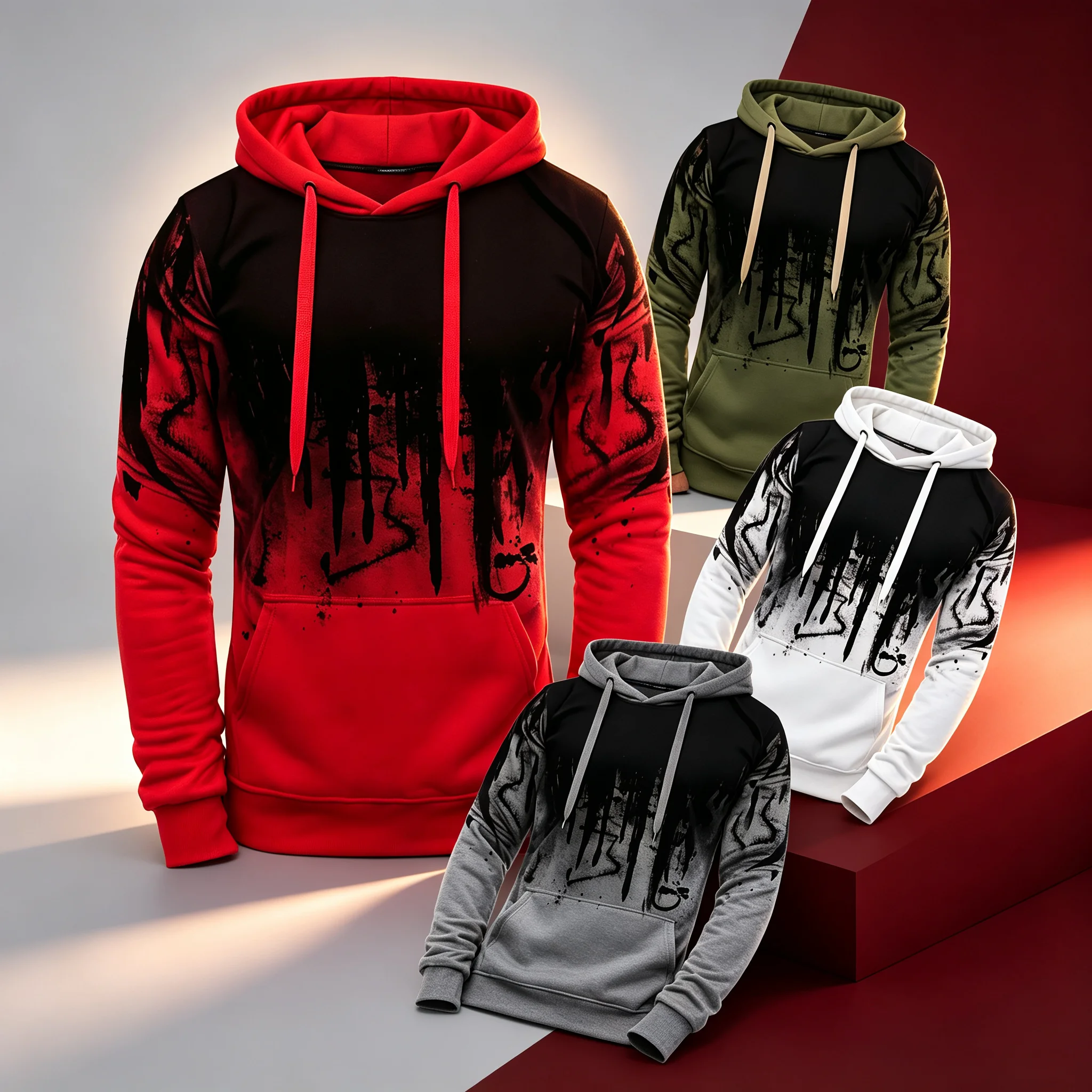 Casual Hoodies Jogging Sweatshirts for Men Top Fashion Comfortable Autumn Winter Daily Dressing Sports Sweatpants Men's Clothing