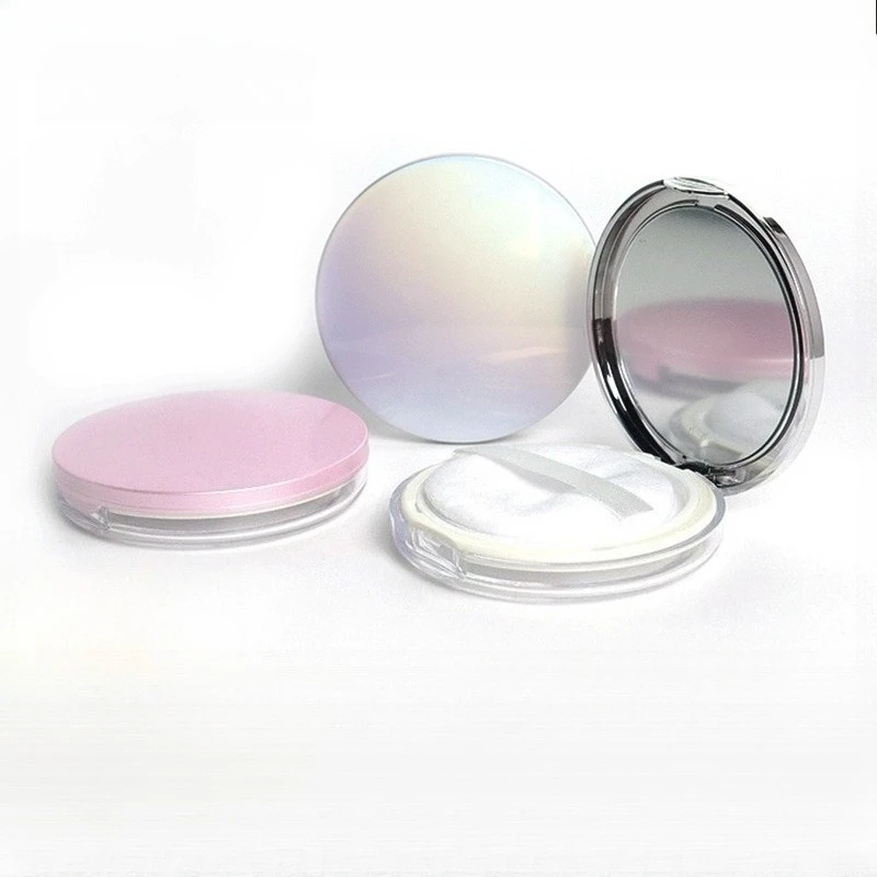 

Viral 5g Ultra-Thin Flip Compact with Mirror, Empty Refillable Loose Powder Box, Portable Travel Essential