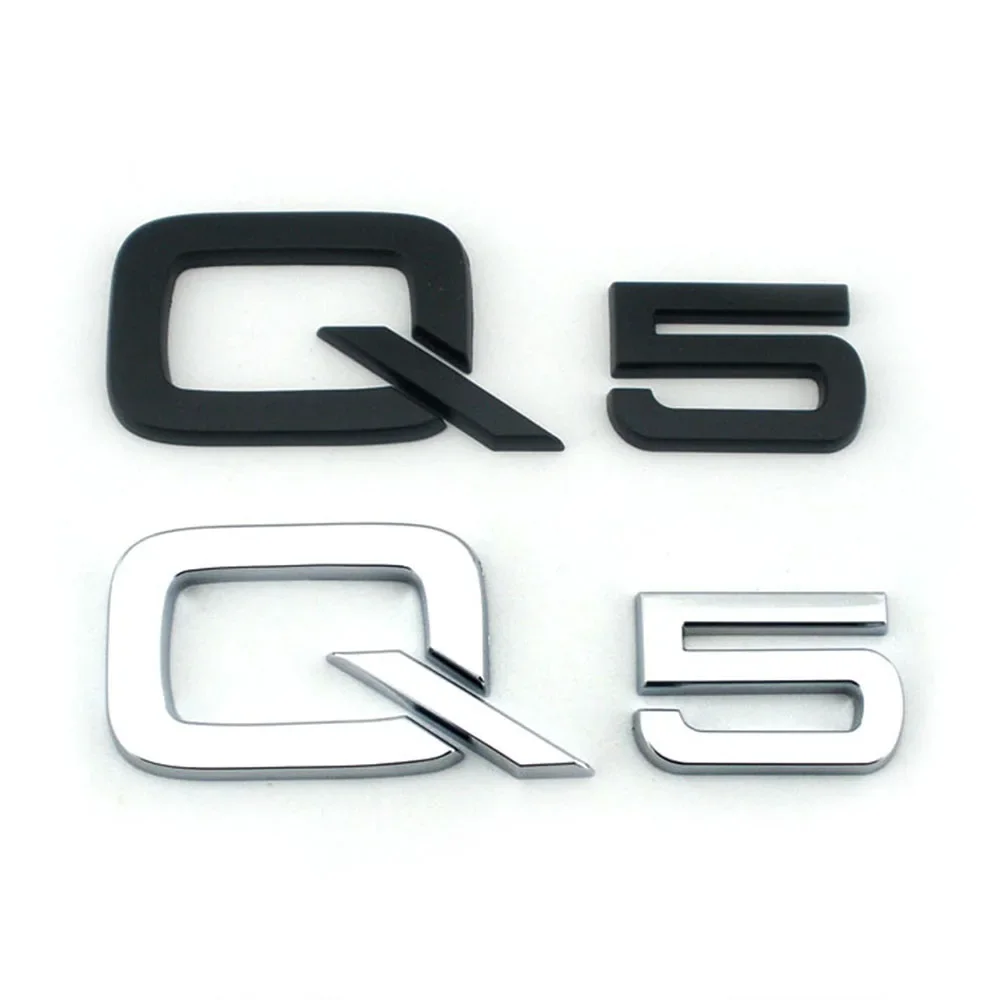 

Высококачественный пластиковый оригинальный логотип Q5 8R FY Black Edition с надписью