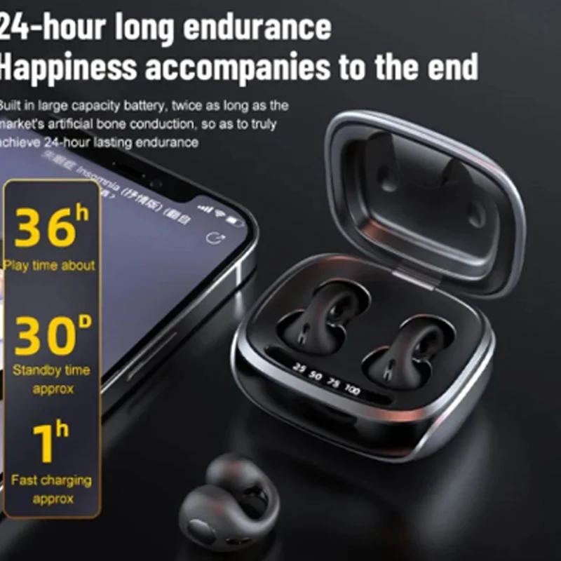 

Wireless Earphones Headsets With Mic TWS Bluetooth5.0 Headphones For Oppo Reno9 Pro Plus Reno8 Lite Reno7 Z Reno6 Reno5 F Reno4