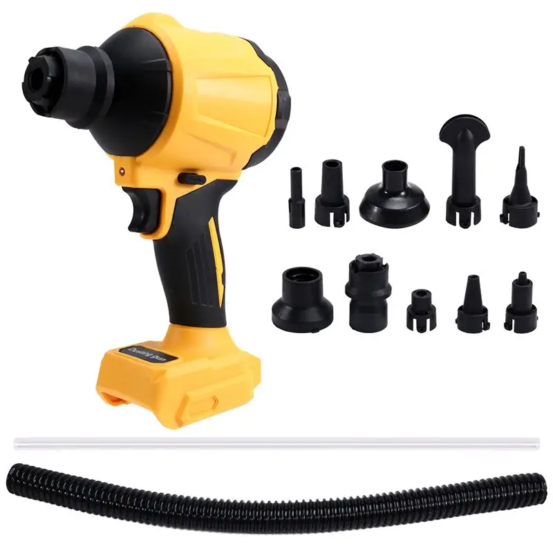 A7THK-For 18V 20V Battery Multifunction Cordless Air Duster Air Pump Handheld Brushless Compressed Air Pump Air Blower