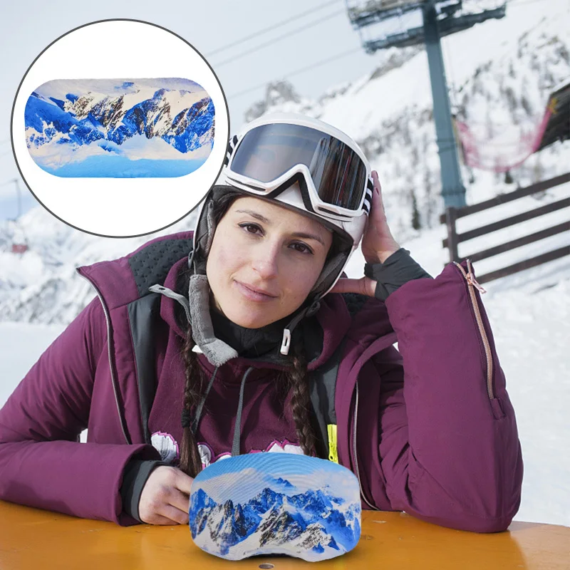 Penutup Kacamata Ski Debu Goresan Lensa Kaus Kaki Kacamata Elastis Penutup Kacamata Snowboard Penutup Kacamata Pelindung Lengan Penutup Lengan Kacamata