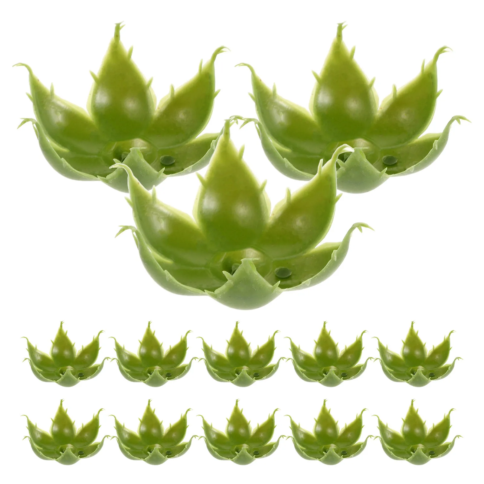 

100Pcs Large Artificial Flower Calyxes Plastic Rose Sepals Base for Bouquet DIY Craft Floral Decoration Wedding Accessories