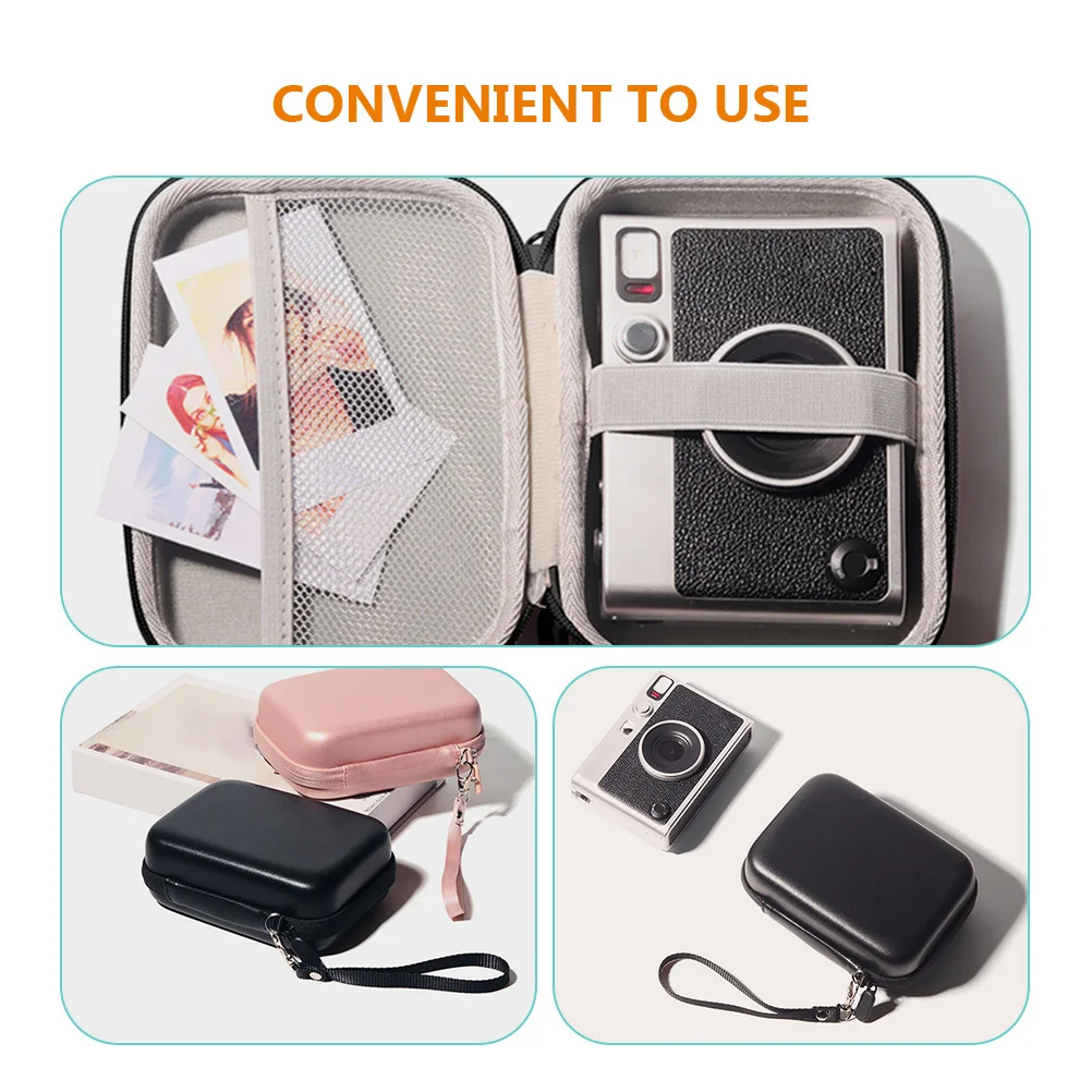 

Tofficu PU Camera Bag Portable Protective Pouch for Storage and Travel Lightweight Carrying Case for and Compact Cameras