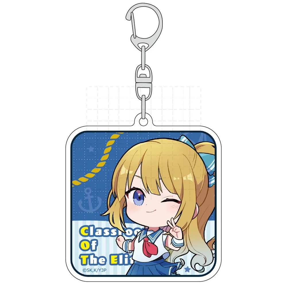 Kushida Game Acrylique Keyring Pendant, Kikyou Arisu, Sakayanagi, Ichinose, Honami, Horikita, Suzune Butter, Anime Keyring, Gift