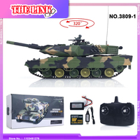 Henglong Leopard IIA5 German Battle Tank RC Military Vehicle 1/24 Scale Model 2.4G Remote Control Car Germany 2A5 Airsoft Panzer