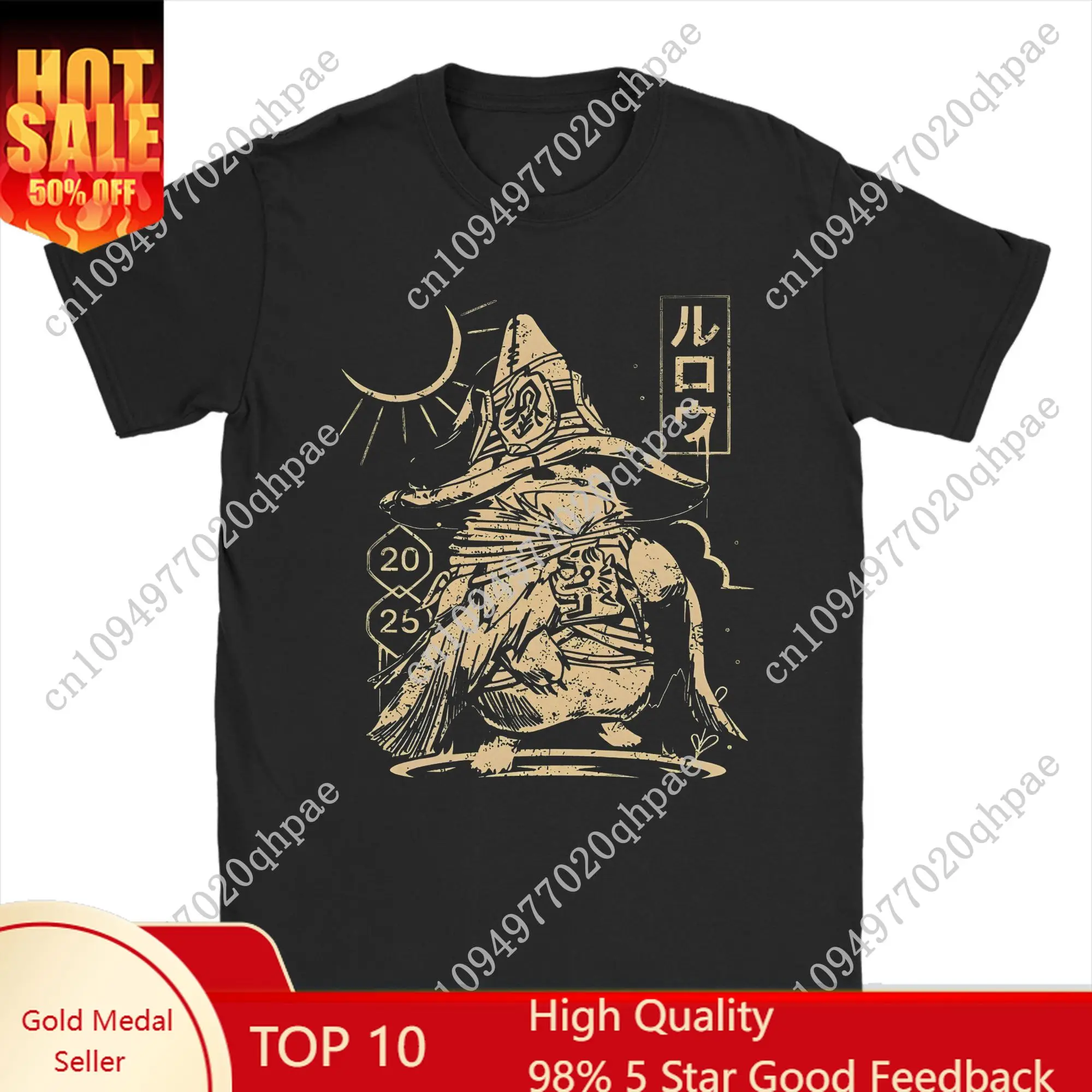 

Men Monster Hunter Wilds Wudwud Rove T Shirt Game Cotton merchandise Funny Short Sleeve Crewneck Tees Gift Idea T-Shirts