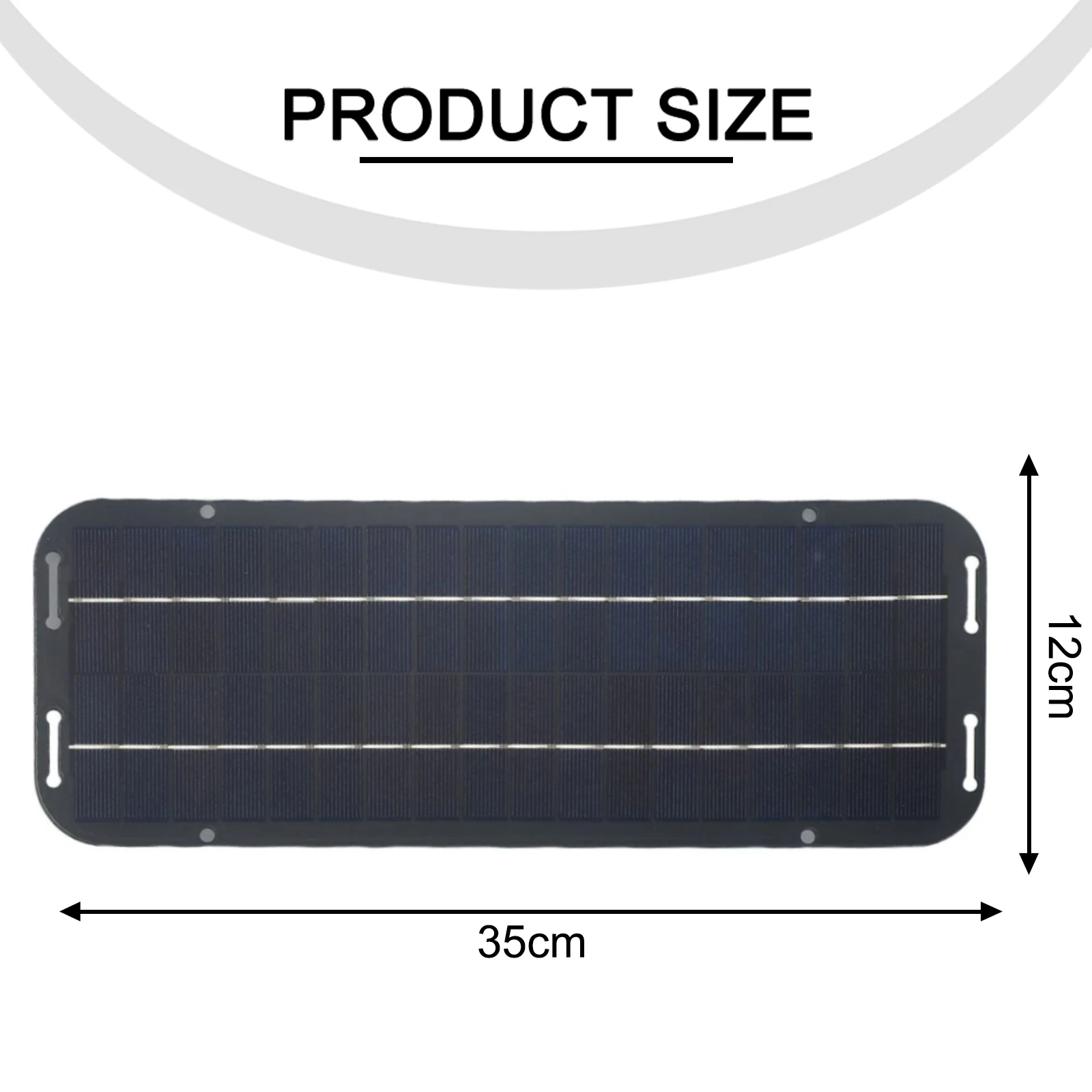 

1set 12V Solar Panel Kit IP65 Waterproof Trickle Battery Charger Powered For Car RV Campers Tractors Boats Solar Accessories