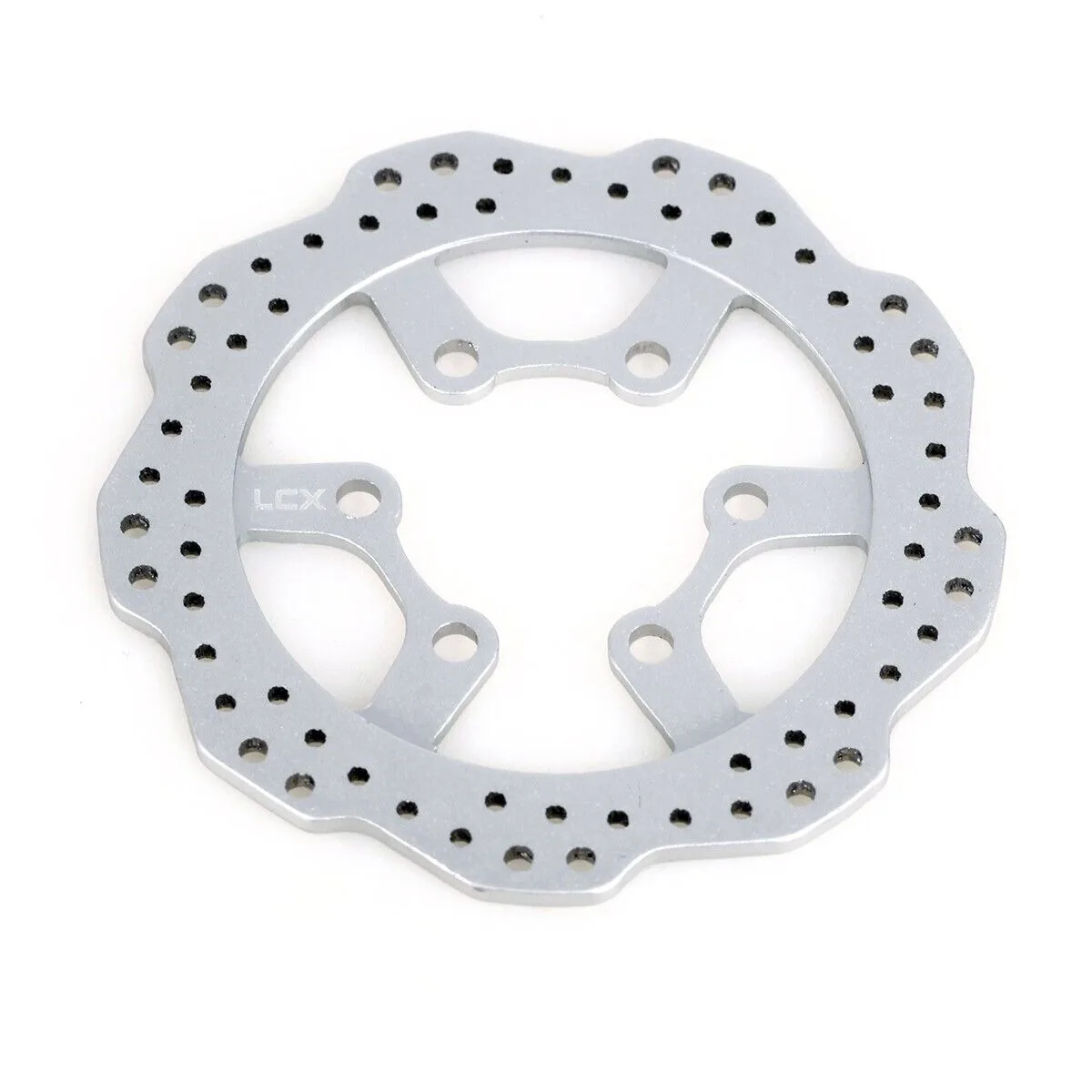 LCX Racing 1/4 RC Motorcycle CNC Aluminum Rear Brake Rotor Brake Disc for Losi Promoto-MX Upgrades Parts Accessories