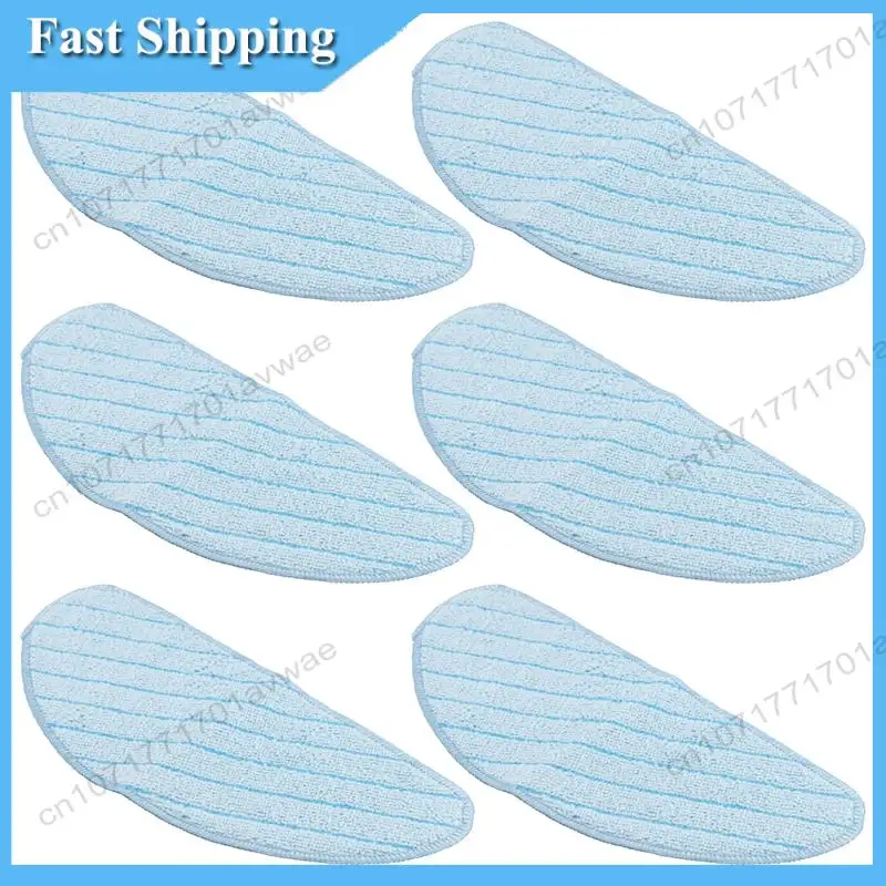 

Best Pick 6 Pcs Wipes For Ecovacs DEEBOT OZMO T9 Robot Vacuum Cleaner Cleaning Washable Mop Pad Mop Cloth Rag