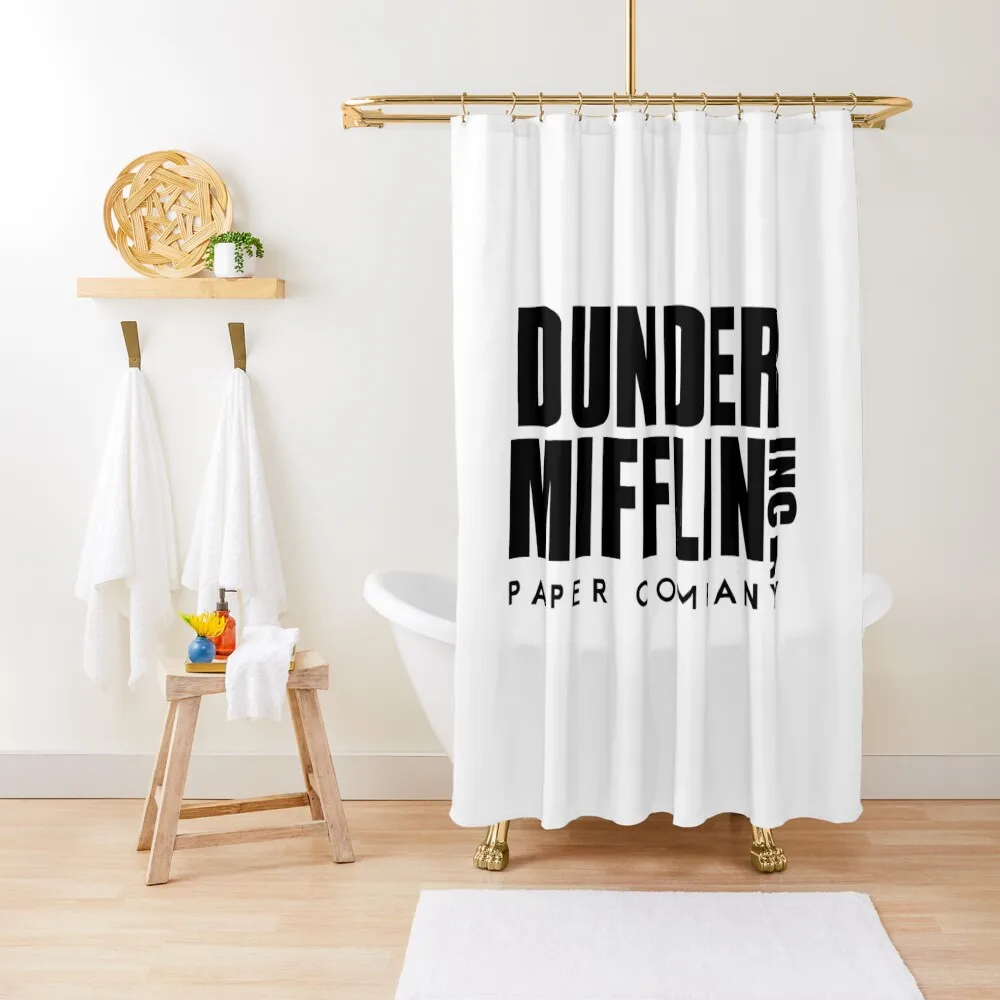 

Dunder Mifflin paper company Shower Curtain Washable Waterproof Fabric Shower Shower For Bathroom Bathroom Curtain