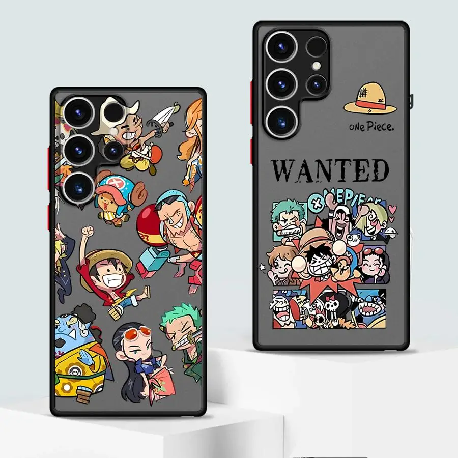 Case for Samsung Galaxy S21 S24 FE S20 S9 S23 Ultra S25 Edge S22 Plus S10 Back Phone Cover Cute One Piece