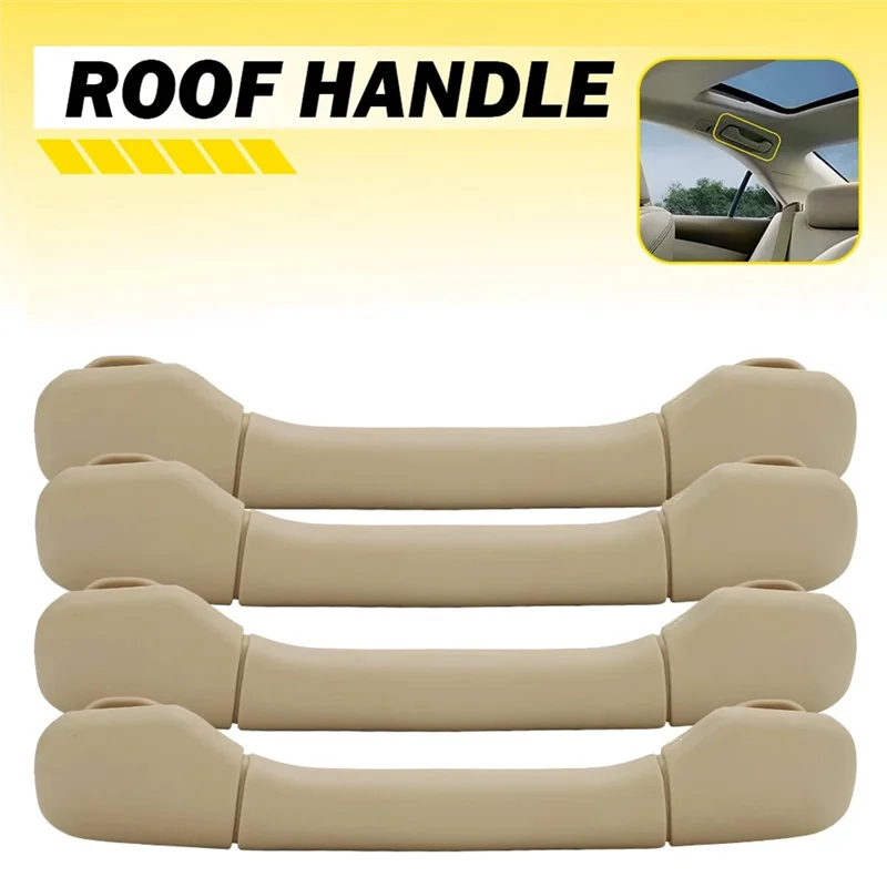

For Lexus IS300 ES240 ES350 RX350 RX270 IS250 2006-2013 4Pcs Roof Assist Handle Pull Grip Grab 74610-53030 574612-3030