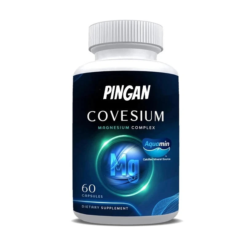 Suplemento compuesto de magnesio | Hidroóxido, ácido cítrico, ácido málico, óxido | Función muscular, 60 cápsulas