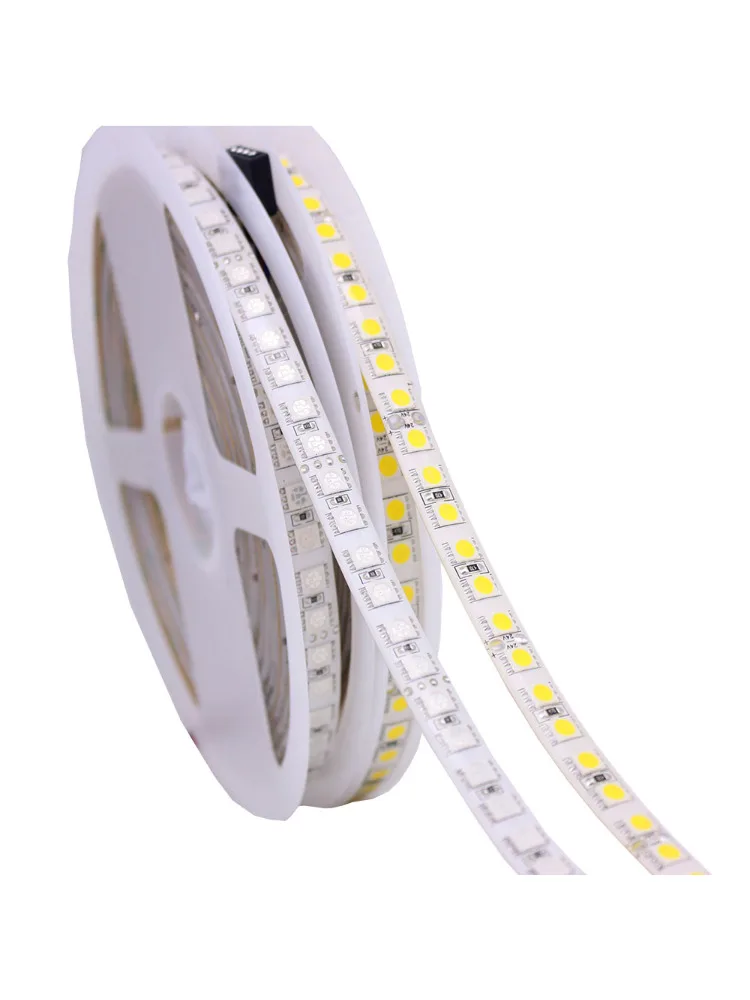 

12V 24V 5m 5050 LED Strip Light 120LEDs/M Neutral white 4000K RGB White Warm white Led stripe Flexible LED Ribbon Tape lamp