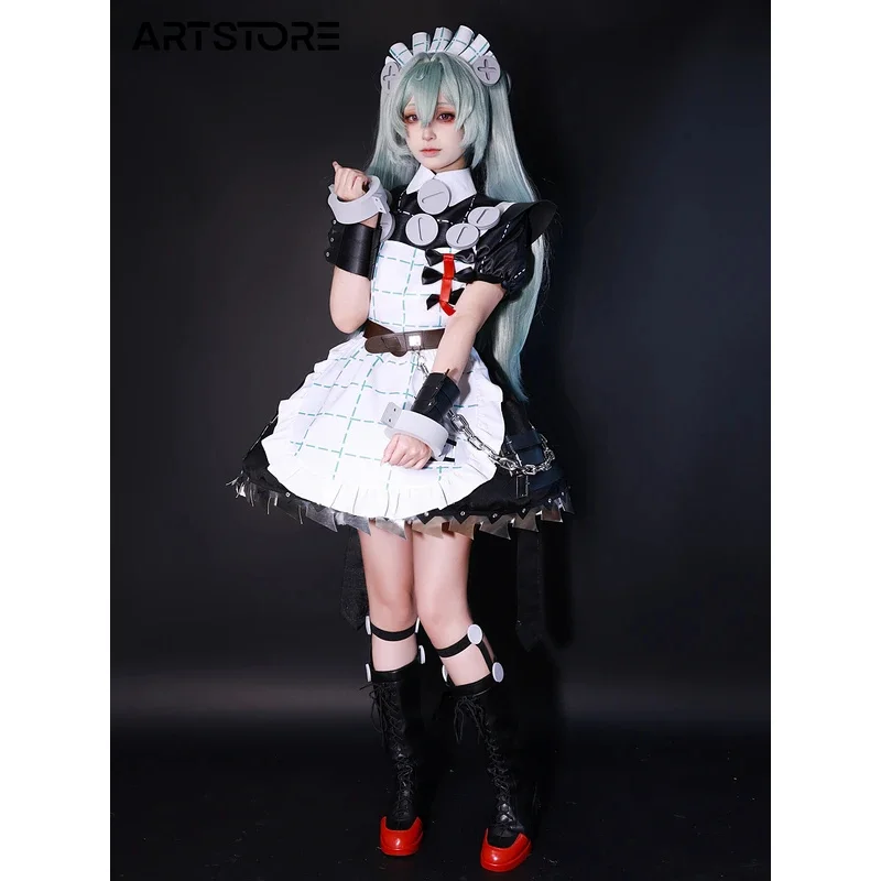 Anime Zenless Zone Zero ZZZ Corin Wickets Cosplay Costume Role Play Comic With Dress Hallowmas Party Wigs Anime Prop