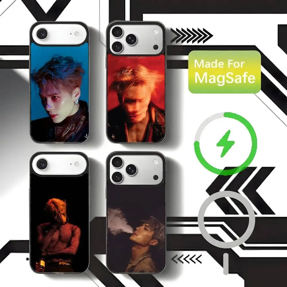 

Jackson Wang MAGICMAN 2 Phone Case For iPhone 17,16,15,14,13,12,11,Pro,Max,Plus,Mini,SE4,E Magnetic Magsafe Wireless Charging
