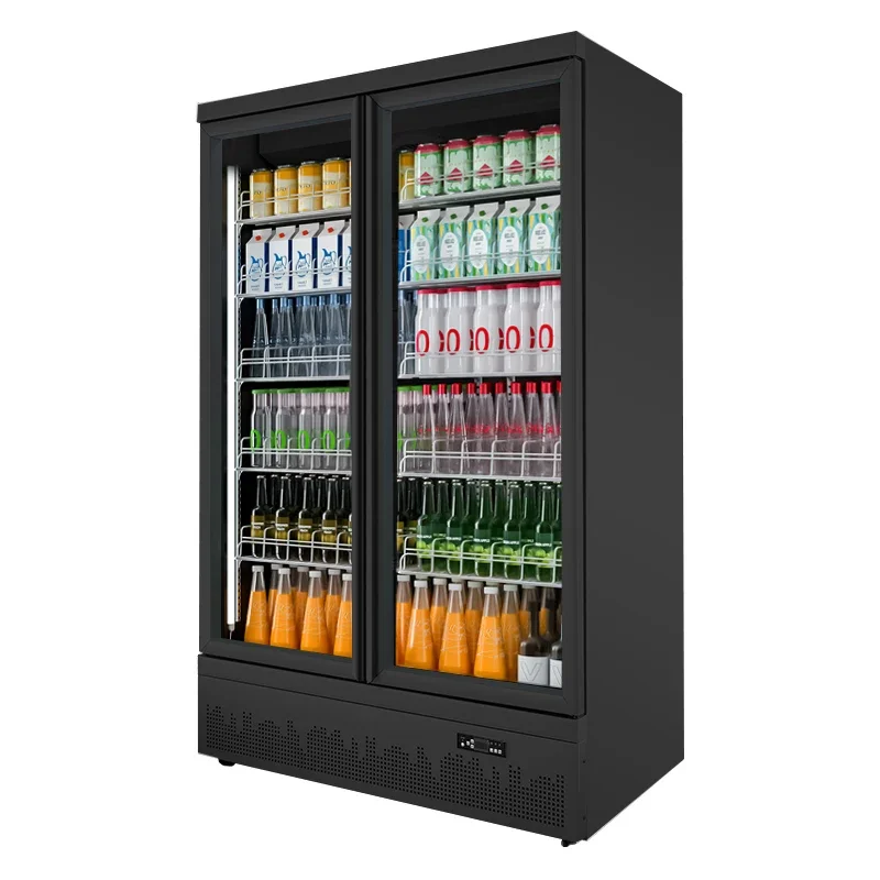 # for Single-temperature Drinks Display Standing Fridge Supermarket Refrigerator With Single Double Triple Door Options
