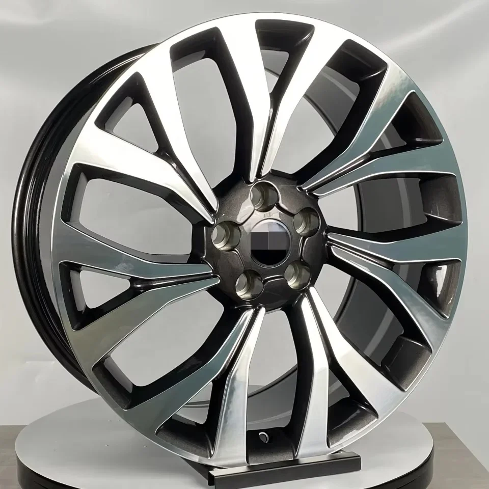 1 Piece Custom Classic Forged Wheels 21*9.5 22*9.5 Size 5*120 PCD Gun Metal Machine Face Rims for Range Rover