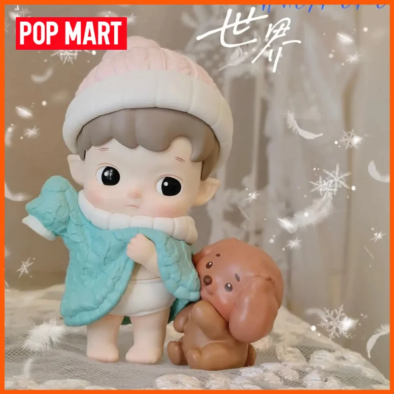 POP MART HACIPUPU Whispers Of My World Series Blind Box Christmas Decorations Trendy Desktop Ornament Collectible Gifts