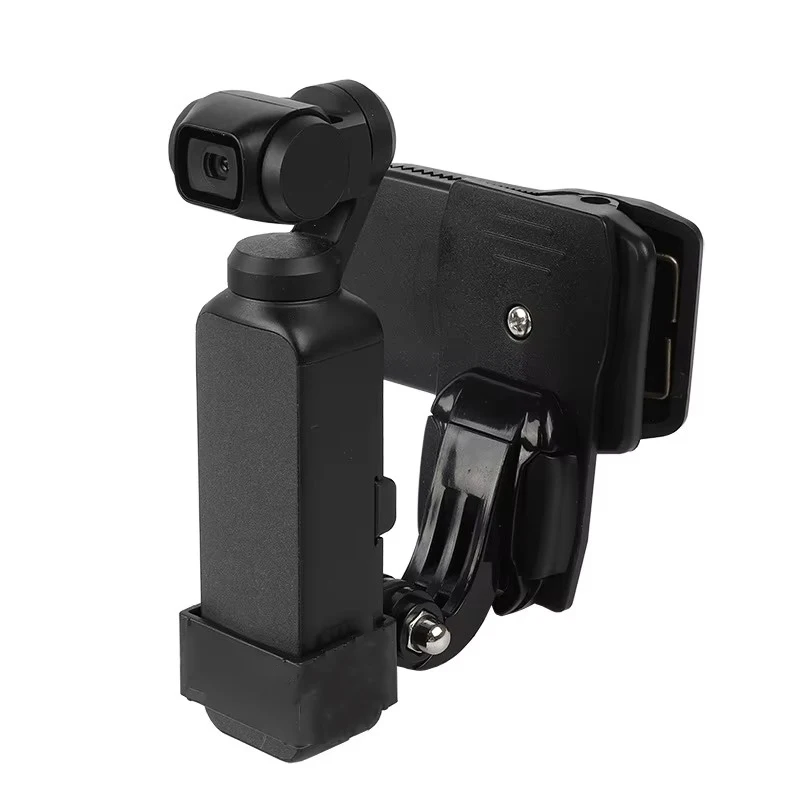 Chest Strap Backpack Clip Headband Strap Mount With Fixed Clip J-shaped base For DJI OSMO Pocket 1 2 camera gimbal accessories
