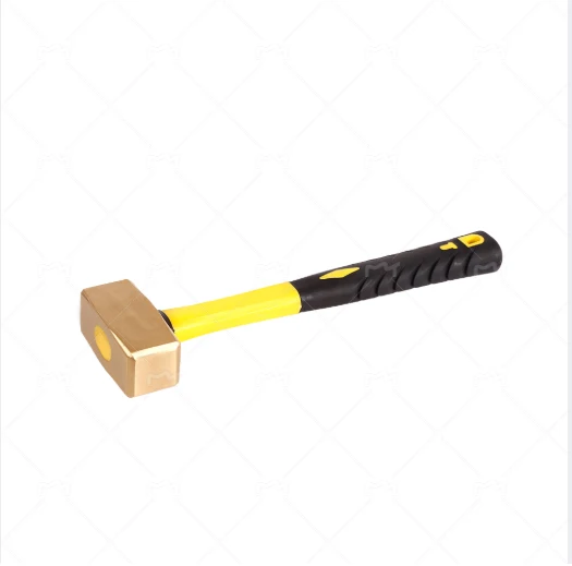 Hot Selling Non Sparking Sledge Hammer German Stype Octagonal Hammer with Rubber Handle