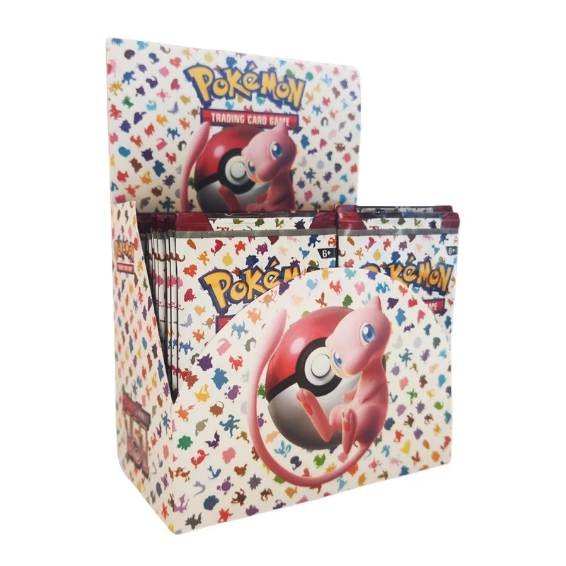 360 Stück Pokémon-Karten Mega Evolution Chaos Rising Pitch Black Scarlet Violet 151 Englische Booster-Karten für Kampfspiele DIY-Karten Geschenke