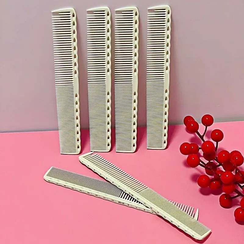 Multi Colored Comb WithScale Barber Shop Hair Cutting Combs Hairdresser Professional Haircut Hairbrush Hair Salon Styling Tools