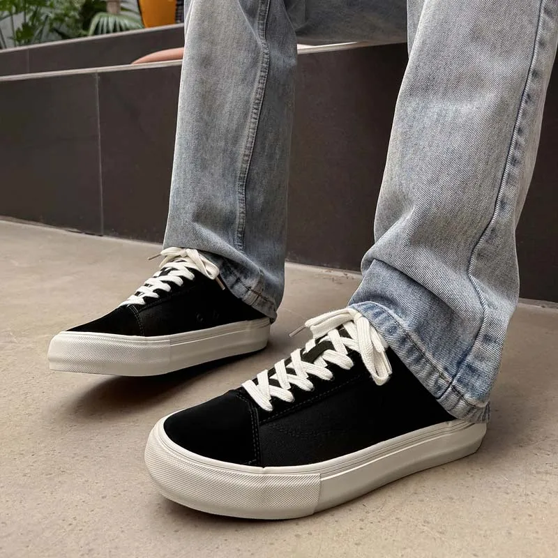 skateboard stylish shoes for man classics sneakers comfortable simple man casual shoes flats trainers black scarpe eleganti uomo