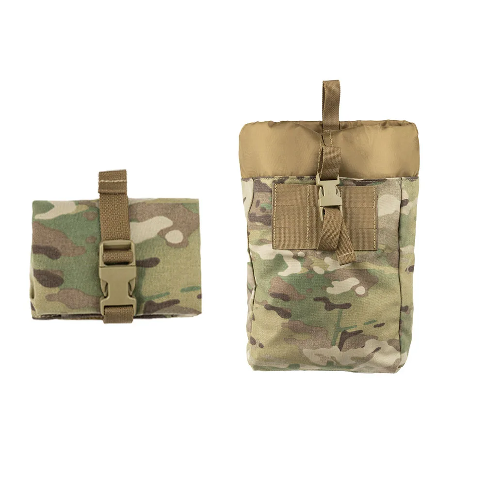 

Тактический подсумок для магазинов в стиле Tactical Tailor, складной подсумок EDC Multicam с системой Molle