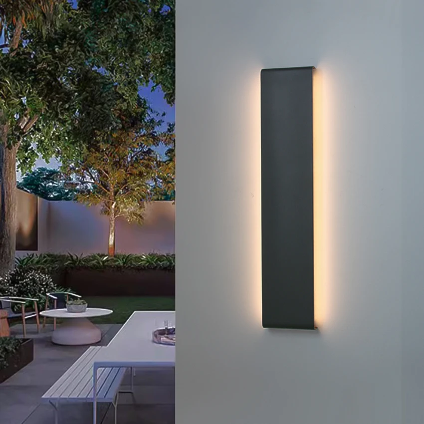 

Large Waterproof Outdoor/Indoor Aluminum Wall Lamp-40cm/71cm/83cm/110cm Size for Patio Courtyard Lighting