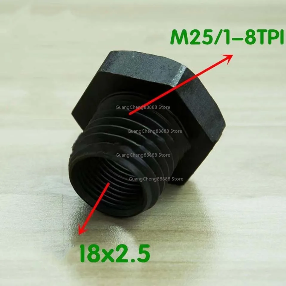 1 "x 8TPI M33 x 3.5mm M18 -2.5mm Chuck Insert Hout Draaien Houtbewerking Tool Accessoires Draaibank kop Spindel Adapter Draad