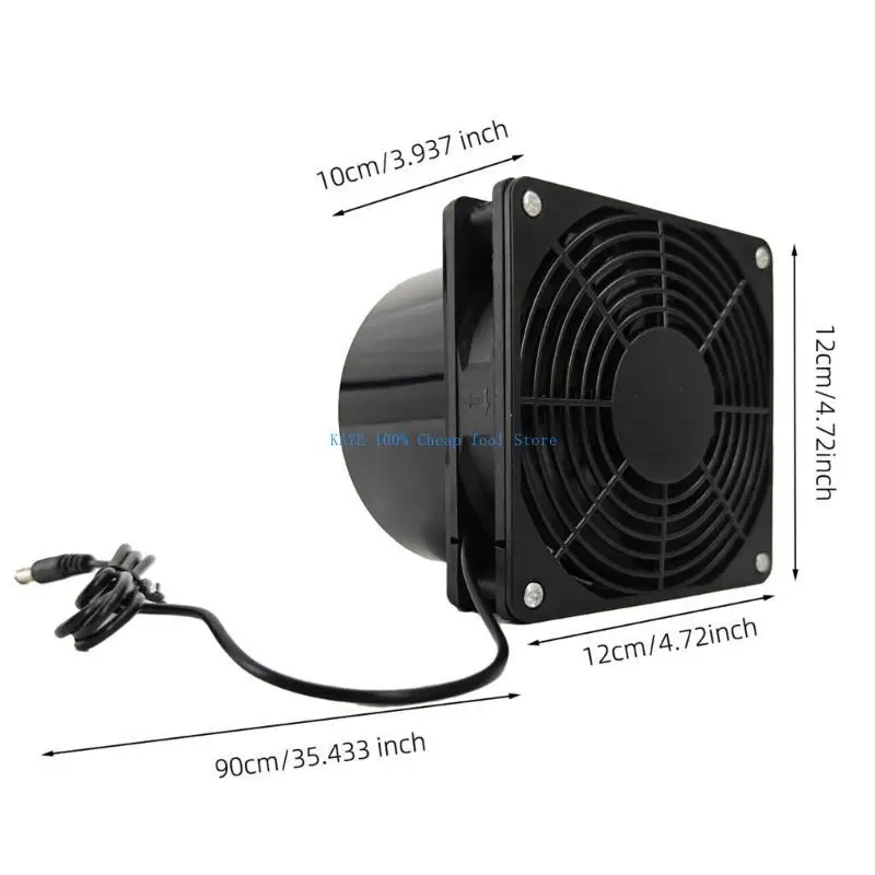 G6KA 12V مروحة العادم تعمل بالطاقة مروحة الهواء النازع