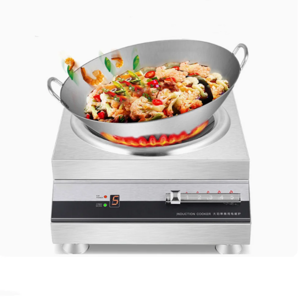 

D 5000w High-power Energy-saving Household Induction Cooker Multifunctional Generation Stove Kitchen Appliances Infrared Cooktop
