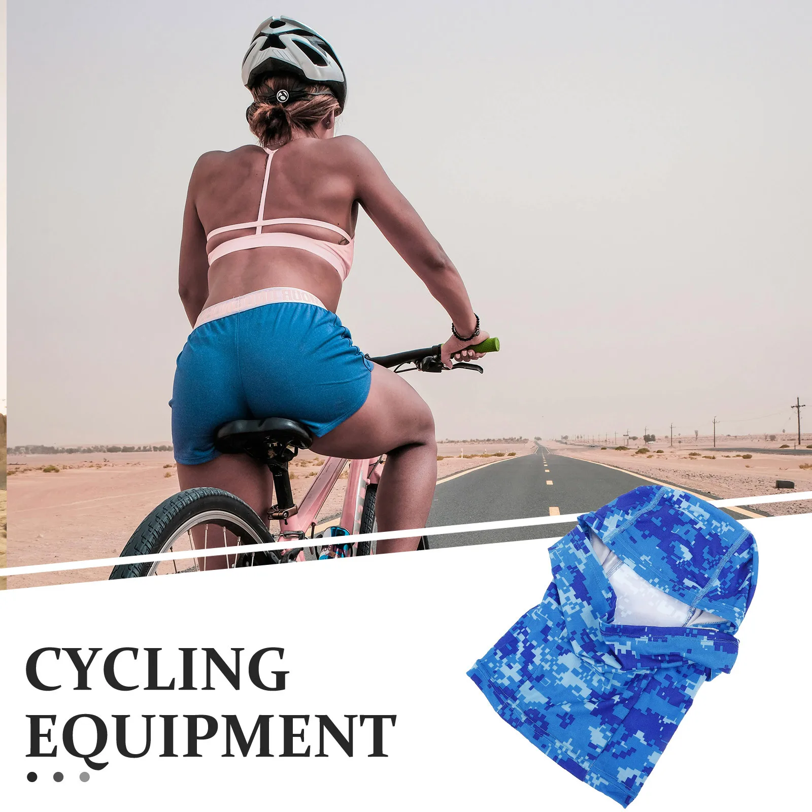 

Cycling Hood Windproof Uv Protection Lightweight Breathable Sports Mask Outdoor Riding Cover Neck Gaiter for Men Women