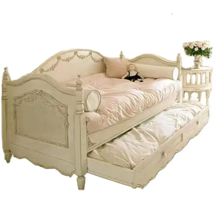 

/Hot Selling French Style Solid Wood Antique sofa bed pull out Living Room Furniture