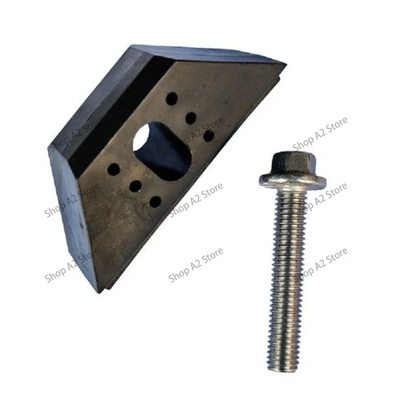 Black Base Clamp Battery Hold Down Steel Bolt Kit