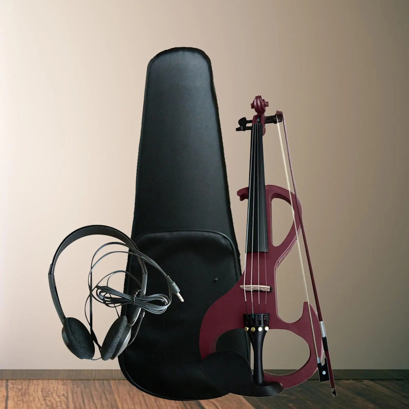 Electric Violin Fiddle Stringed Instruments 4/4 Full Size for Stage Show