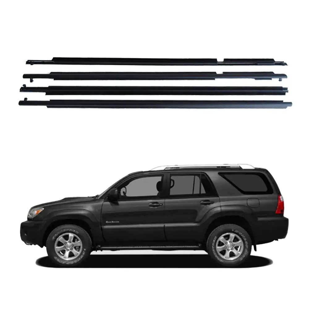 HYA  Weatherstrip Window Sealing Strip Moulding Trim Outer Door Seal Belt for Toyota 4 Runner 2003 2004 2005 2006 2007 2008 2009