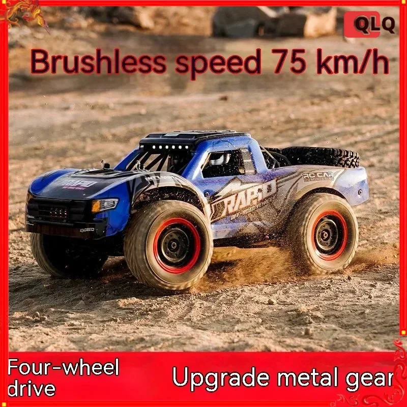 JJRC 1/14 Q130 Coche Rc Todoterreno 4x4, Camioneta de Carreras de Alta Velocidad 2.4g, Juguete de Control Remoto para Niños