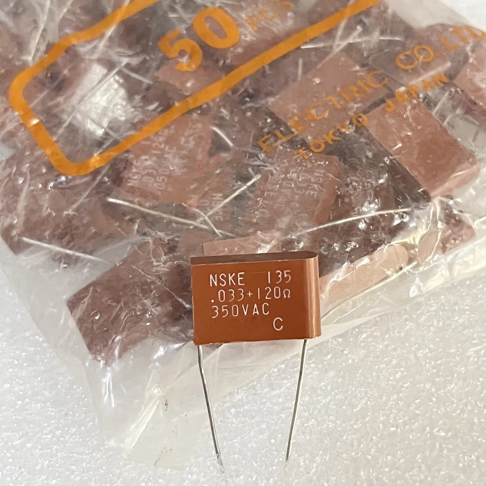 Original New 100% 0.033UF 120R 350VAC electric wood shell fever audio capacitor (Inductor)