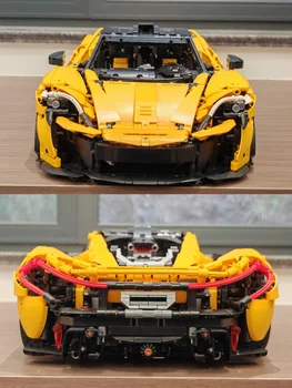 MOC Yellow Car Model 1