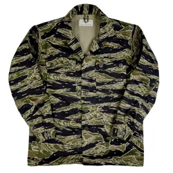 WWII WW2 US Army Tiger Spot Camouflage TCU Katoenen Uniformen Jas Camo Jas