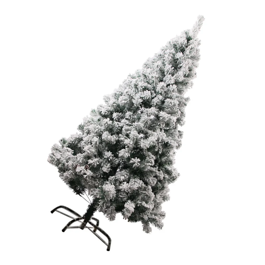 

60cm White Xmas Tree Artificial Flocking Tree for Home Party Xmas Decor Adornment