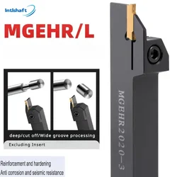 MGEHR/L CNC lathe tool slotting cutter outer diameter cutting lathe tool slotting cutter bar tool extended slotting cutter