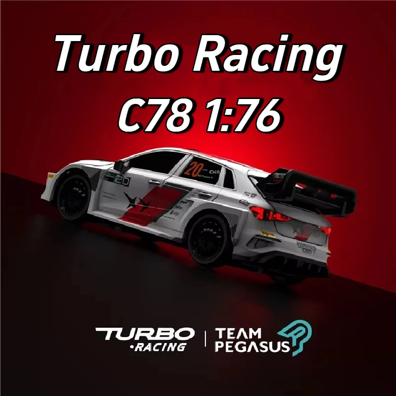 

Turbo Racing C78 1:76 Official Pegasus 3 Licensed Ultra Micro Remote Control Racing Car Mini Drift Vehicle For Kids Adults Hobby